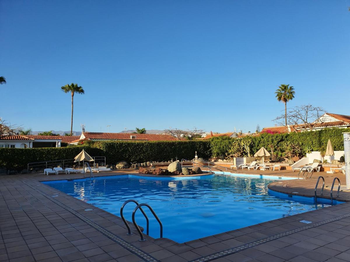 Pool & Wifi Free Shared Flat Private Room By Ocean Park Maspalomas  Ngoại thất bức ảnh