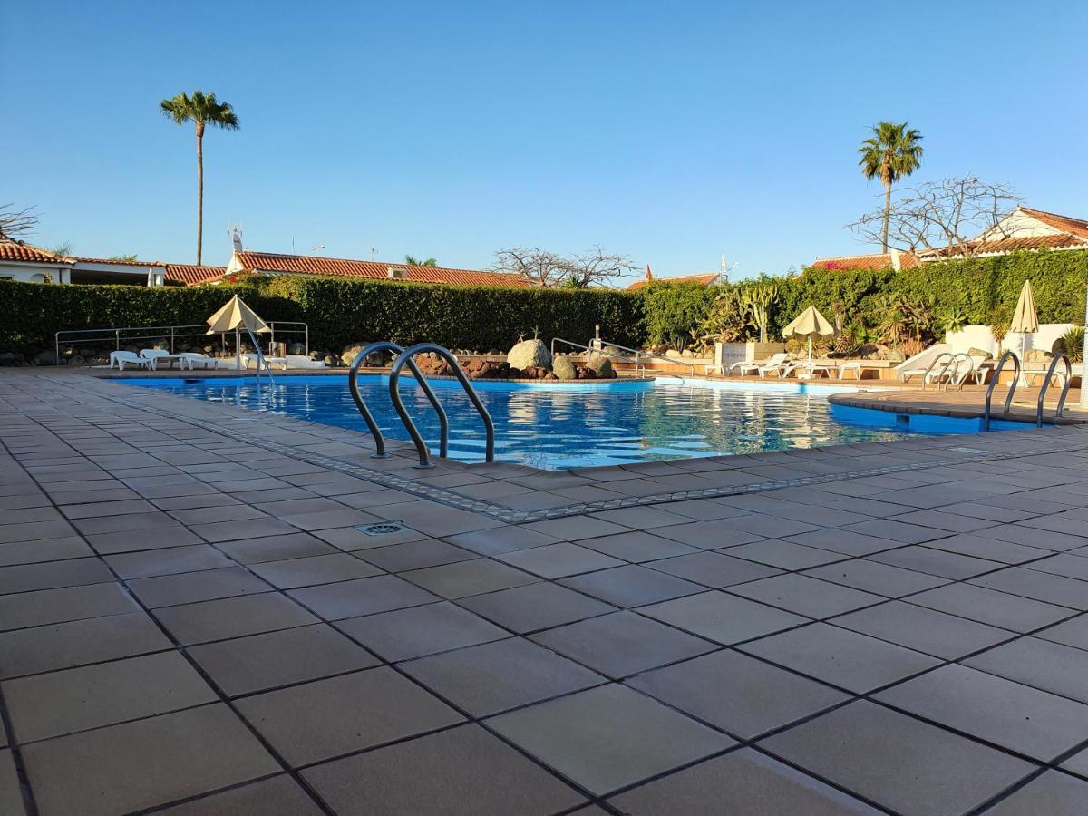 Pool & Wifi Free Shared Flat Private Room By Ocean Park Maspalomas  Ngoại thất bức ảnh